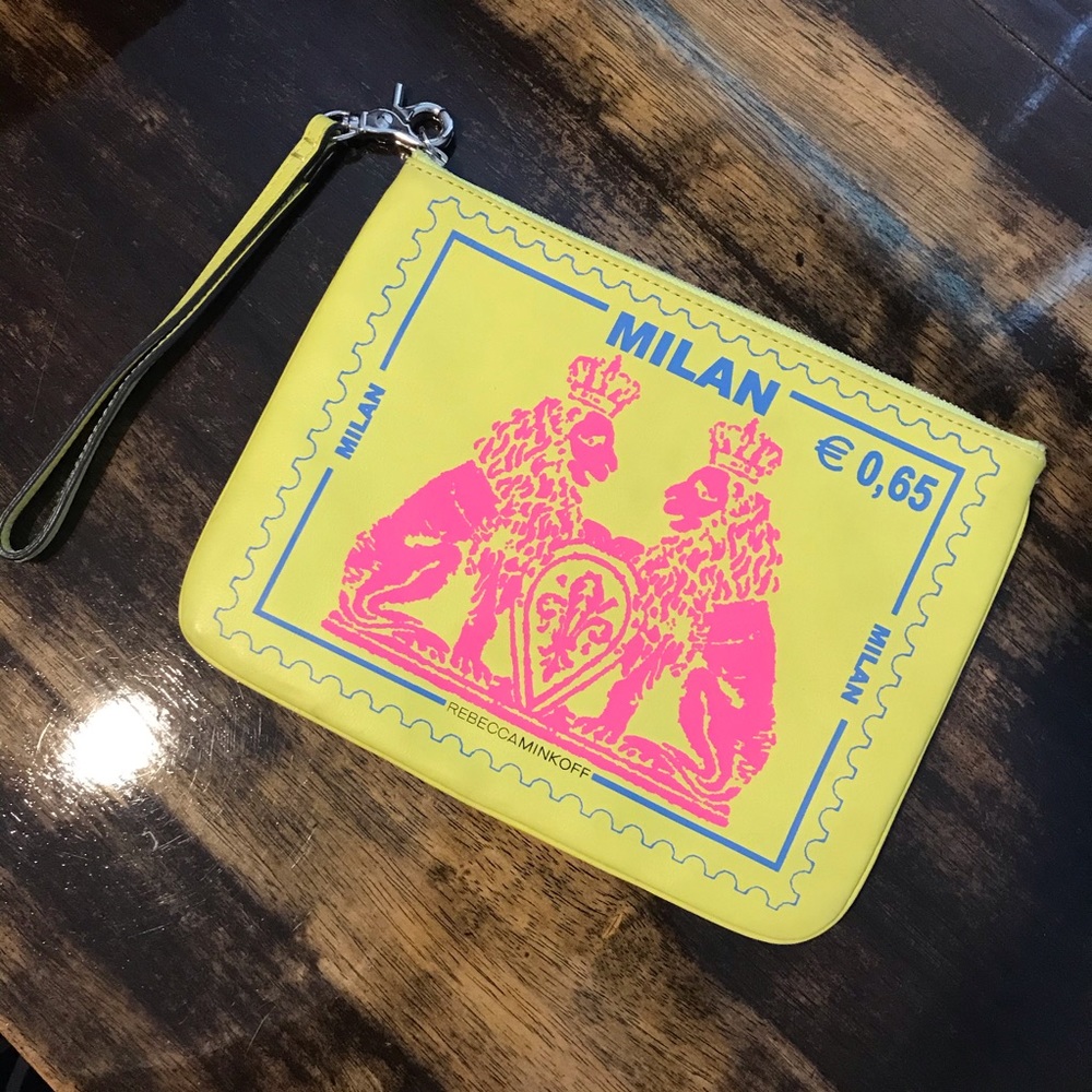 Bright and Colorful Rebecca Minkoff Clutch